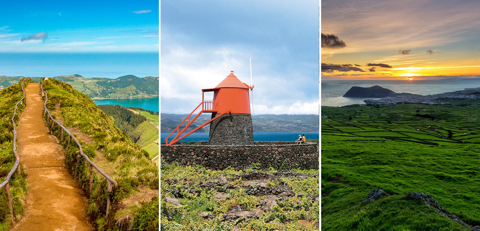 Sao-Miguel,Pico,Terceira